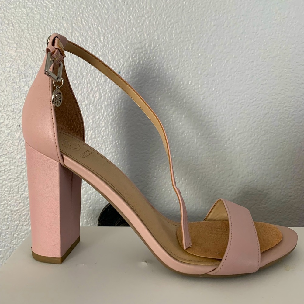 Guess Baby Pink/ Blush Heels